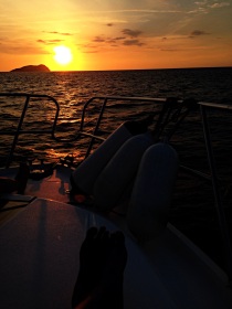 11Mar15 Sunset at Gaya Island: One of the best sunsets in my list